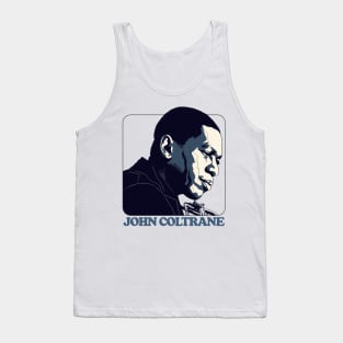 John Coltrane - Retro Jazz Music Fan Design Tank Top